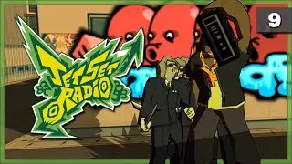 JET SET RADIO - #9 - Let's Play - Rooftop Regrets