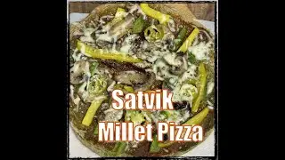 Satvik Millet Pizza | With Vegan Option | YogiRe Aahar Inspired Recipe |