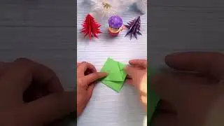 How to Make Paper Christmas Trees | Simple DIY Craft Ideas