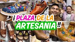 😱 D&oacute;nde comprar HUARACHES a un Precio ECON&Oacute;MICO | Tienda 100% MEXICANA en Plaza de la Artesan&iacute;a 