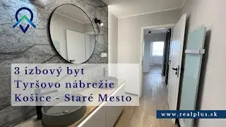 Luxusný kompletne prerobený 3 izbový byt Tyršovo nábrežie, Košice - Staré mesto