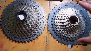 SunRace 46T против Shimano SLX 46T 11-скоростная кассета