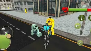 Futuristic Robots Vs City Monster Battle | Superhero Robot Crime City - Android GamePlay