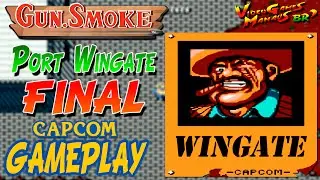Gun Smoke - (Nes 1988) &Uacute;ltima fase - Port Wingate / Wingate - CAPCOM GAMEPLAY # 05