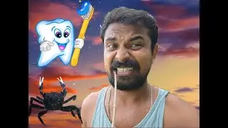 Aaj Subah Subah Brush Karne Gaya To 🪥😆 Colgate Nahin Mila To Phir Desi Style Mein Brush Kiya 😁 Maine