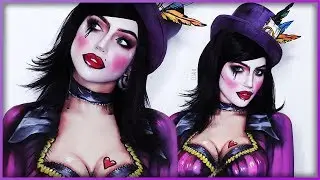 Mad Moxxi Borderlands 2 Cosplay Body Paint Makeup with Jordan Hanz - Djarii MUA
