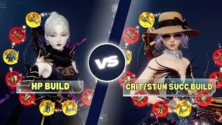 MIR4 PvP - FRIENDLY DUEL: HP BUILD ARBALIST VS HIGH CRIT/STUN SUCCESS ARBALIST