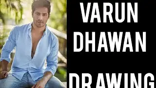 Today Varun Dhawan easy drawing   #minivlog #shorts #drawing #varundhawan varu
