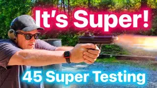 Тест боеприпасов 45 Super: HK USP Compact против карабина Ruger LC с пулей JHP Underwood 185 гран