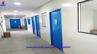 Clean Room Partition, Puf Panel Partition, Clean Room Wall Partition and Ceiling, Lab Partition Work