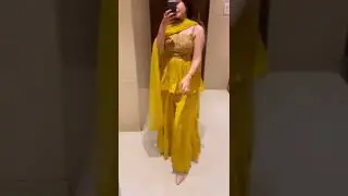 latest trendy yellow outfit desgin to try this wedding season 2022🔥&hearts;️yellow dress👌#shorts#shortsbeta
