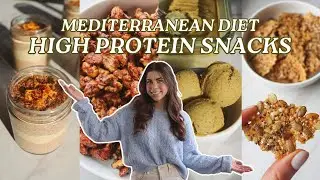 Mediterranean Diet High-Protein Breakfast and Snack Ideas | Great for Gut Health | Easy Meal Prep