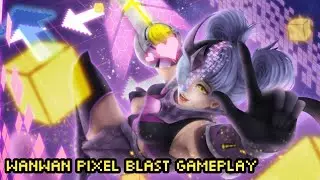 Skin wanwan pixel blast effect mcm skin legend boss