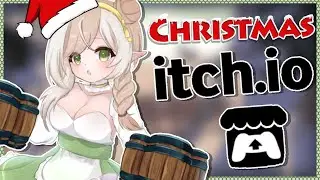 I hope itch.io will have some good Christmas games for us ライブラス