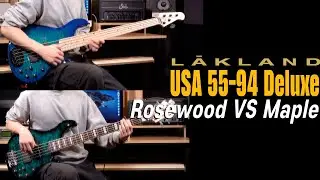 Чо Кён Хи (Натан) - Lackland USA 55-94 Deluxe Quilted Maple Top Rosewood & Maple Demo