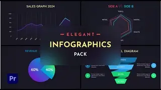 FREE Elegant Infographics Vol.1 | Free templates for Premiere Pro