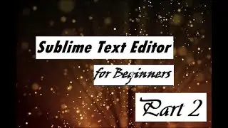 How to open your HTML and CSS file in Sublime Text Editor