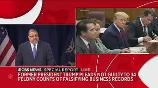 Manhattan DA Alvin Bragg speaks following Trump's arraignment