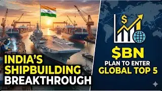 India&rsquo;s Shipbuilding Breakthrough: The $Bn Plan to Enter the Global Top 5