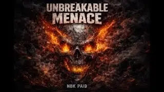NBK PAID - UNBREAKABLE MENACE (Official Audio)  #nbkpaid #music #independentartist