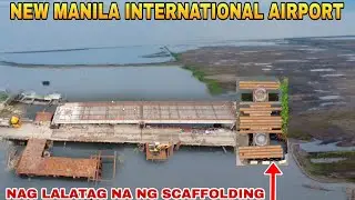NAG LALATAG NA NG SCAFFOLDING/NEW MANILA INTERNATIONAL AIRPORT BRGY TALIPTIP BULACAN BULACAN UPDATE 