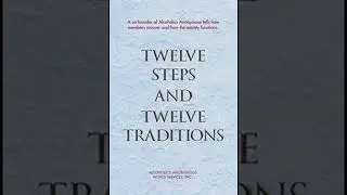 AA 12 Steps x 12 Traditions- Step 1