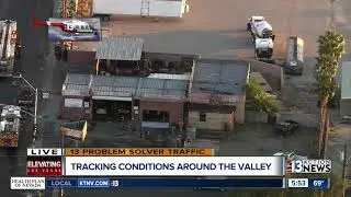 Auto repair shop catches fire