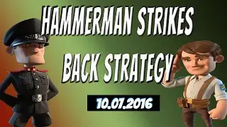 Boom Beach Hammerman on the hunt - Defend Hammerman Strikes Back 10.07.2016 - Unboosted Blue/Ice