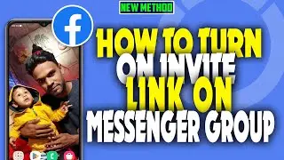 How to turn on invite link on messenger group 2023