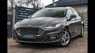 FORD MONDEO 2.0 ECOBLUE 150KM SalonPL 1WŁ Lift Titanium Sony, MartwePola FullLed ASO VAT