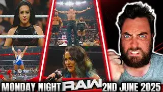 WWE RAW REVIEW JUNE 2ND 2025! #WWE #WRESTLECHATS #RAW