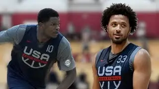 Anthony Edwards, Team USA Lose 1st Scrimmage To Cade Cunningham, Select Team, 21-20
