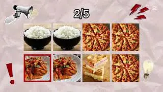 Say it on beat (food edition)