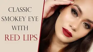 Classic Smokey Eye With Red Lips | SUGAR Cosmetics