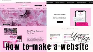 How to make a website with ecwid using a free plan Updated* | #southafrican  🌍 #ecwid #freewebsites