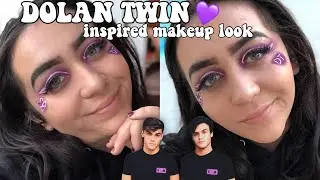 dolan twin inspired makeup look