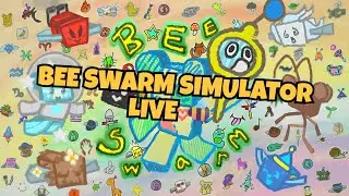 Bee Swarm Simulator LIVE | Honey Grinding & Quests 🍯🐝 |  DAY 2⏰
