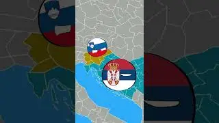Хоп нанинай най нанинай 🤣🇷🇸 #countryballs #serbia #memes #shorts #history #geography #yugoslavia