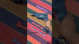 Bosch GSB 600 Corded Impact Drill Machine | Best Drill For Daily Use