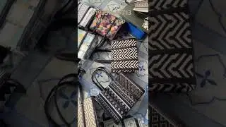 Ikkat Bags manufacturing #instagram #bag #ikkat #fashion #viral #onlineshopping