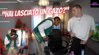 IL ROSSO SCOREGGIA E GILBER NON LA PRENDE BENE