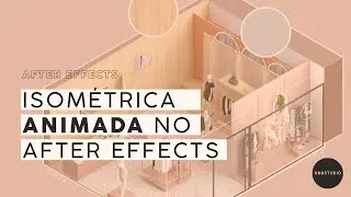 Isométrica Animada | SketchUp + Photoshop + After Effects
