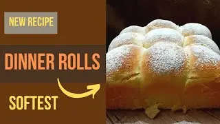 quick and easy dinner rolls recipe|super soft&fluffy|simple&delicious