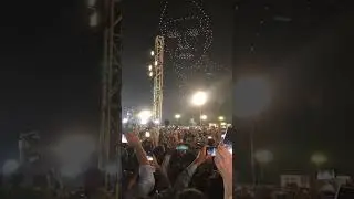 Drone show at f9 park Islamabad Pakistan | 14 August 2024 Pakistan happy Independence Day concert