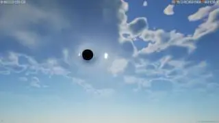 UE4 - Gravitational Lens Caused by Black Hole