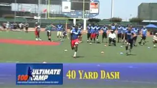 Fastest Man in Texas, Curtis Carter - Ultimate 100 Camp Texas