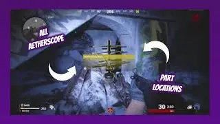 Cold War Zombies : *ALL 3 Aetherscope Part Locations*