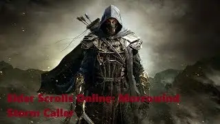 ESO Morrowind: Leveling up my Storm Caller!