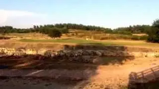 ABDERA, Greece: The remains of the ancient city. Home of Democritus, Protagoras and Anaxarchos.