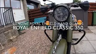 Установка ручных щитков Royal Enfield на Classic 350!